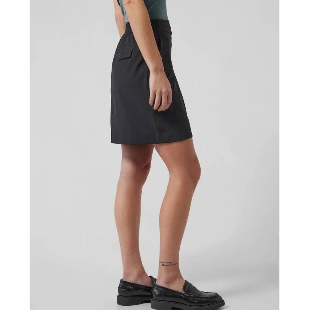 Athleta 8 black Vienna Cargo Skort skirt biker shorts pickleball tennis golf gym - Picture 2 of 5
